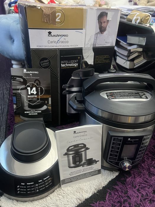 Pressure Coocker Air Fryer 2 in 1 MaterPRO by Carlo Craco