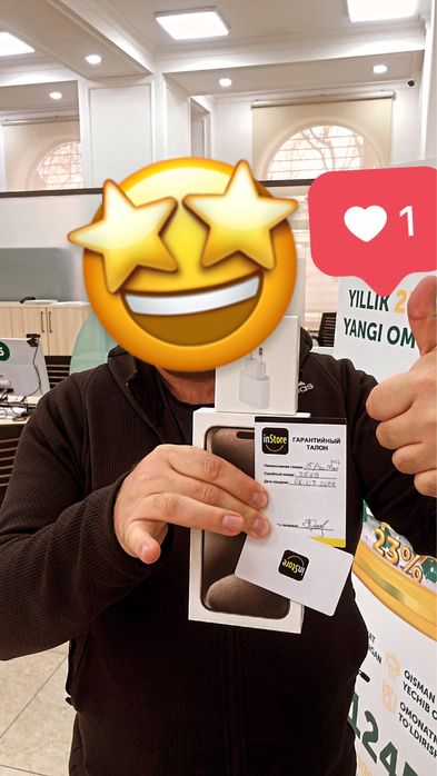 1,033,000 в кредит iPhone 15 Pro Max 256 БЕЗ ПЕРВОНАЧАЛЬНОГО ВЗНОСА!