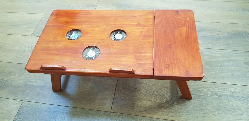 Masa laptop din lemn masiv