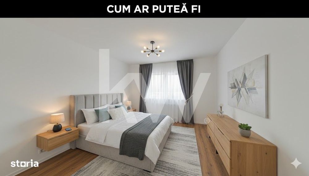 Apartament de vanzare cu 3 camere, bloc nou, in Zona Tractorul – Bra — fotografia 1