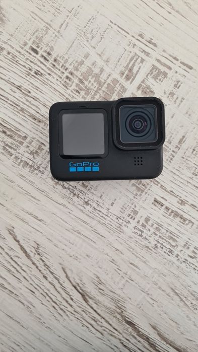 GoPro Hero 10 Black + 4 baterii, adaptor microfon