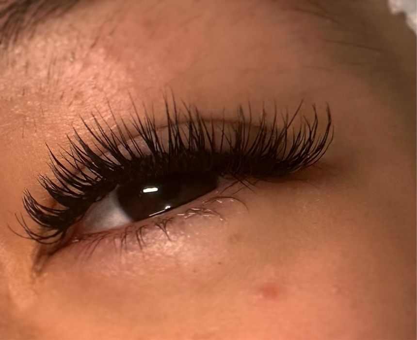 Наращивание ресниц военный городок