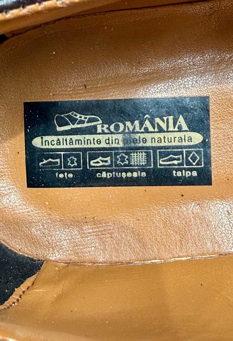 Pantofi din piele naturala nr. 42