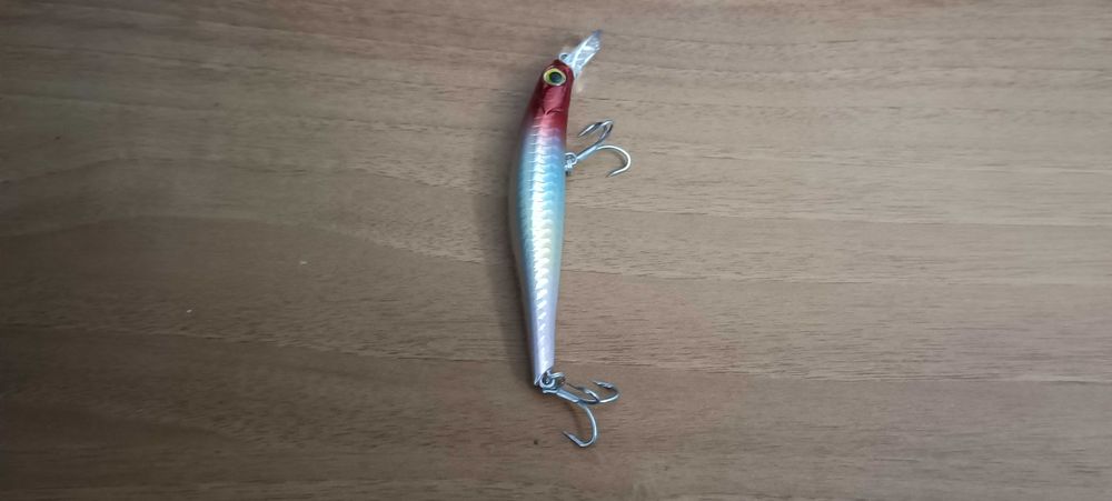 8 броя воблери за морски и сладководен риболов + влакно shimano