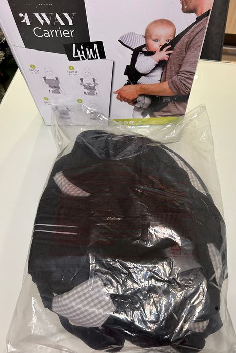 Ергономична раница за бебеносене в 4 позиции 4-Way Carrier - Hauck