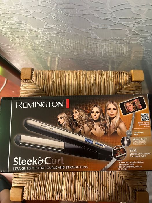 Placa de indreptat parul Remington Sleek&Curl