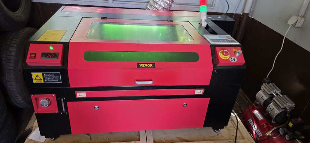 VEVOR 80W CO2 Лазер за рязане и гравиране