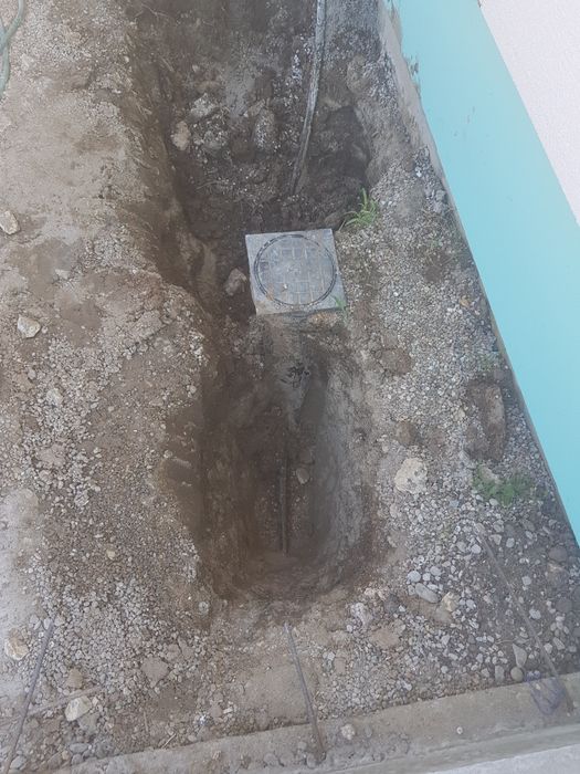 Външен водомер  времянка