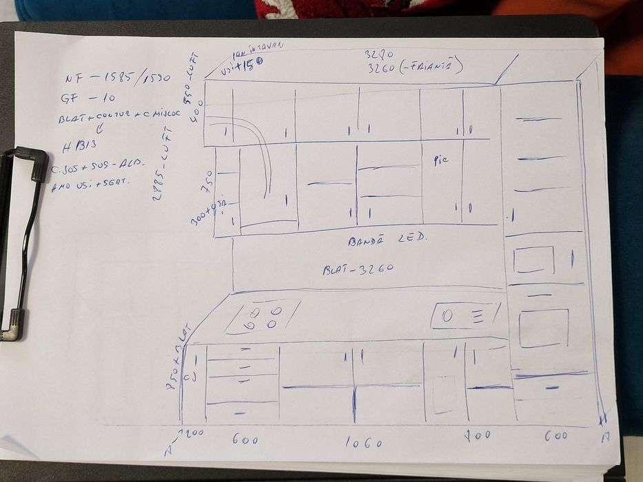 Mobila bucatarie cu electrocasnice incluse