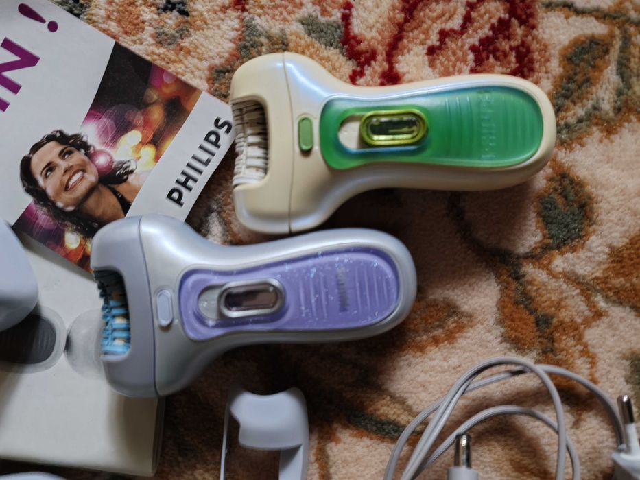 Epilator Philips HP 6481 + alimentator (două bucăți)