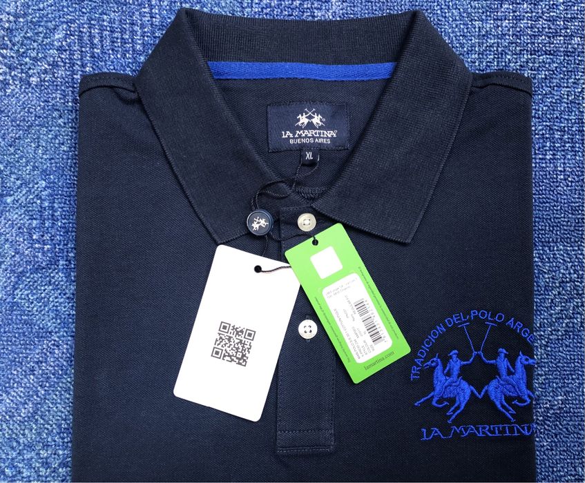 La Martina Polo Pique Shirt ОРИГИНАЛНИ мъжки поло тениски - M/L/XL