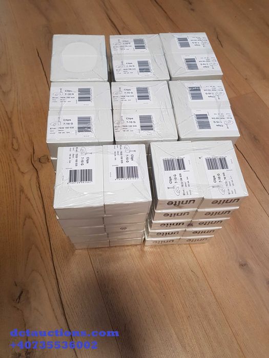 10 x 100 clips cablu 25 mm - lot 12-20-2