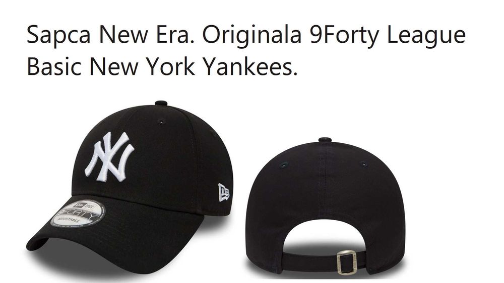 Sapca 9FORTY New York Yankees .New Era.Originala