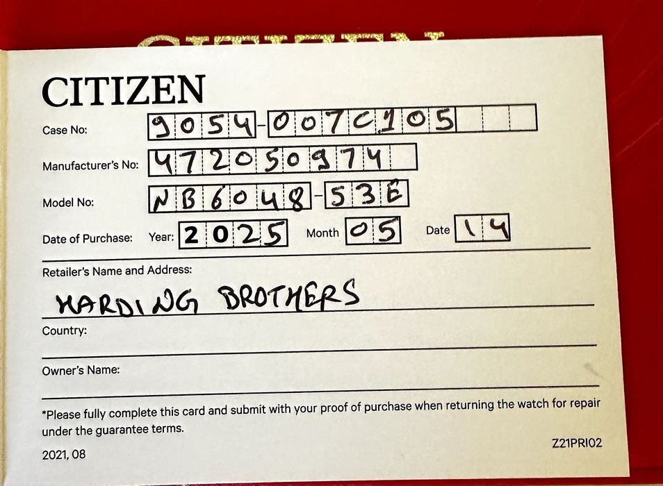 Мъжки часовник Citizen механичен