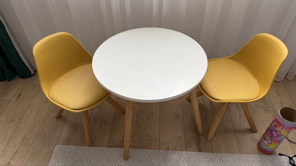 Masuta si 2 scaune copii Mobexpert (set)