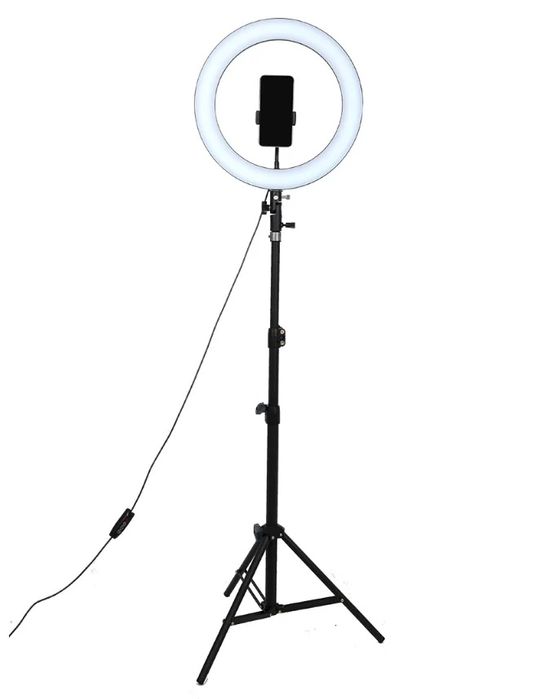 Селфи лампа круглая