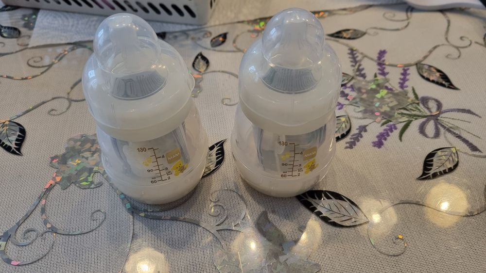 Biberoane MAM Anti-Colici 130 ml - 2 buc
