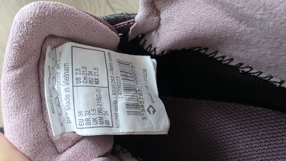 Ghete impermeabile copii Newfeel RESIST Waterproof – mărimea EU 34 – CA NOI