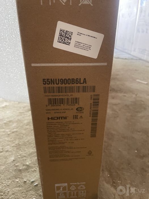 LG NANO 4K UHD AI 55 новый