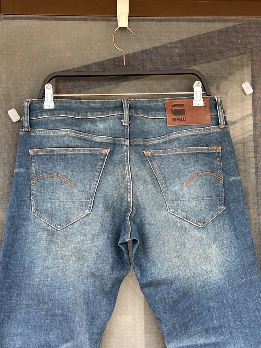 Мъжки дънки G-Star Raw (3301 Slim) - размер W31 / L32, Отлично състояние