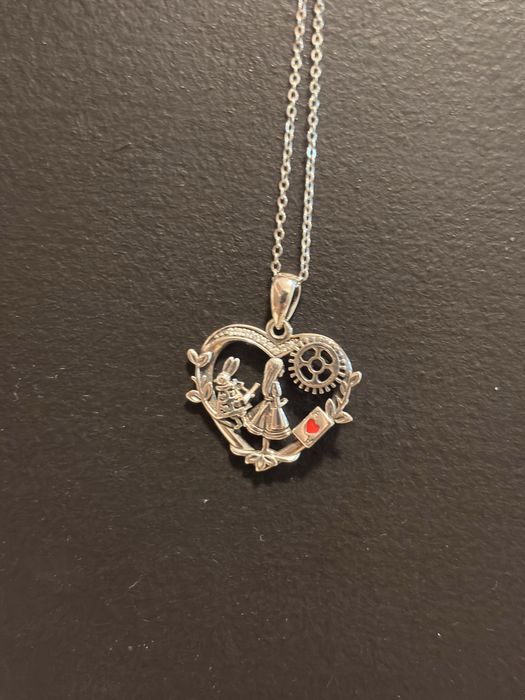 Lănțișor din argint – model Alice în Țara Minunilor