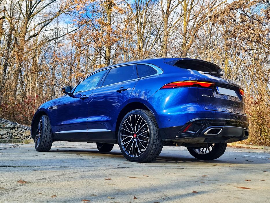 Jaguar F Pace 2021 Ultimul Model,Benzina 3.0 MH 400cp,4x4,FULL,Unicata