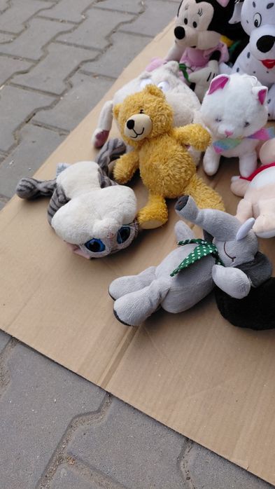 Плюшени   играчки  чисти