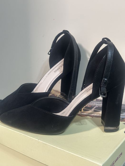 Туфли  женские замша