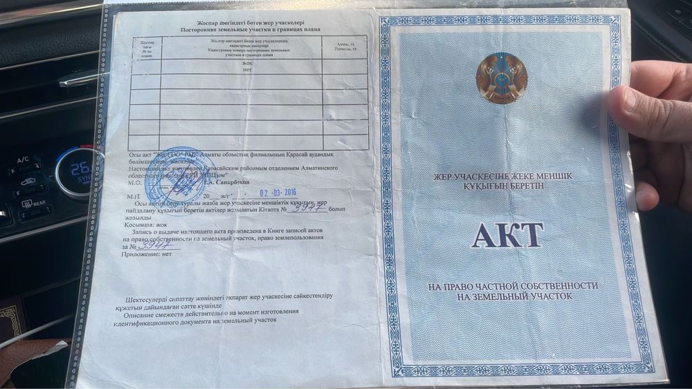 Участок шесть суток земли