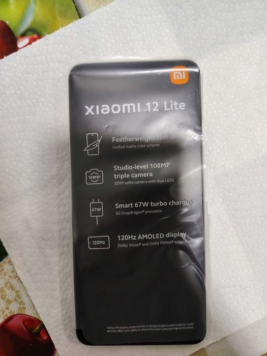 Xiomi 12 lite 128gb