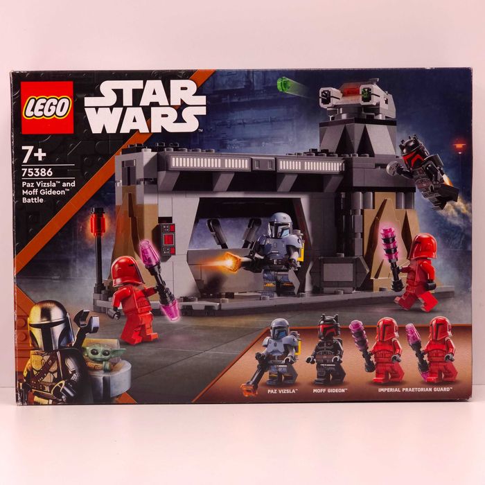 Vând LEGO Star Wars Paz Vizsla and Moff Gideon Battle (75386) 289 PCS