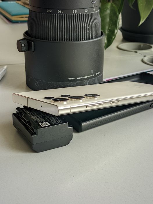 Samsung Galaxy S23 Ultra, battery 91% 512gb / 12gb ram, Cream White