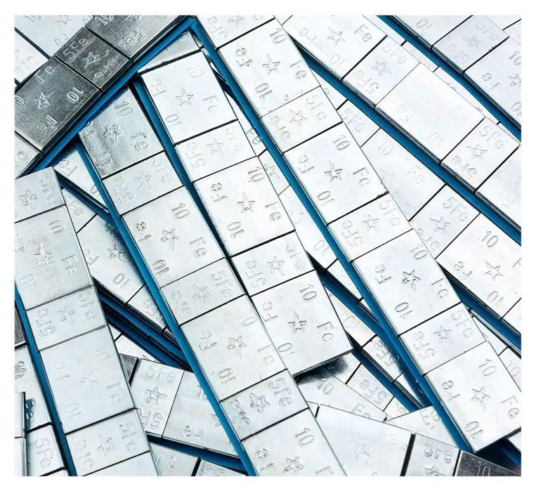 Cutie contragreutati autoadezive 5/10 grame - 100 fasii five star- 8 b