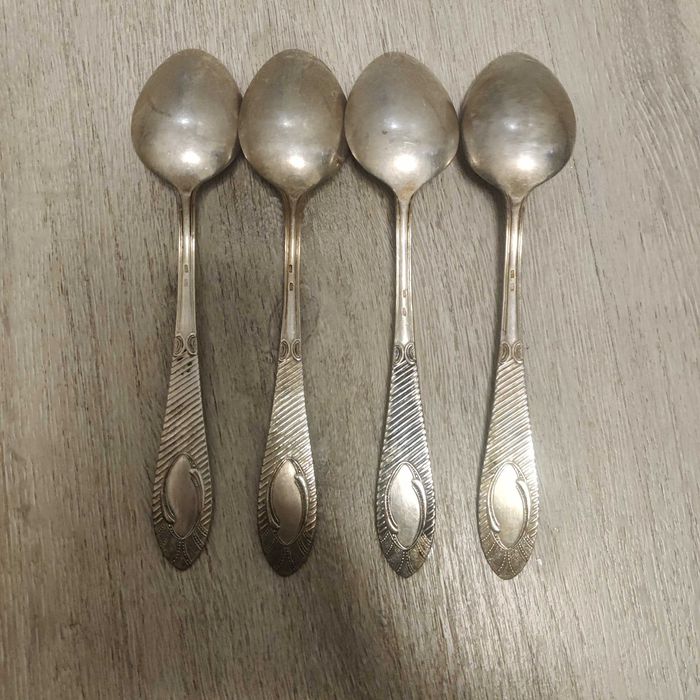 Ложки серебро, проба 875