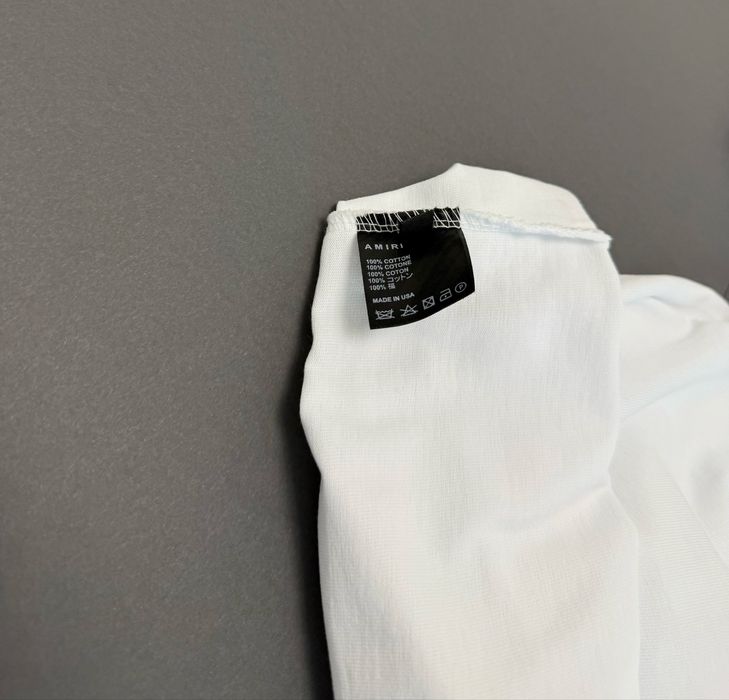 Tricou AMIRI alb – mărimea L – nou cu etichetă