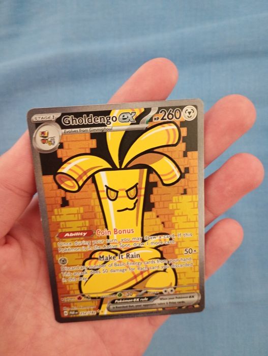 Card pokemon gholdengo full art