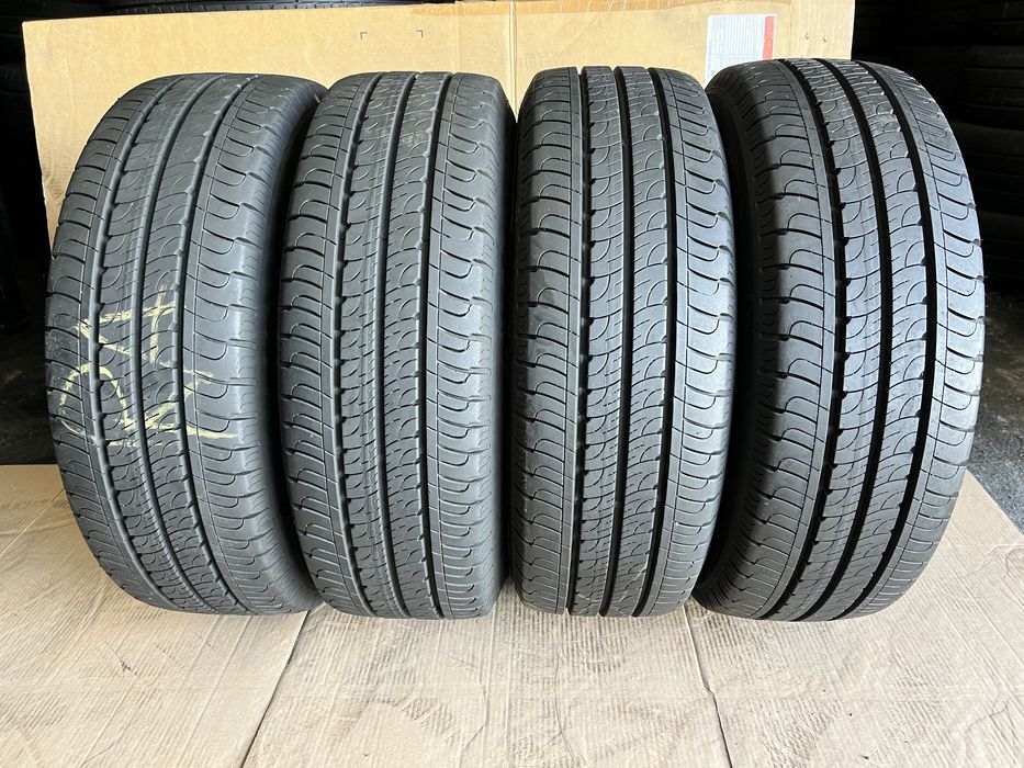 Jante Renault Trafic , Dacia Duster , Opel vivaro + anvel 205/65/16 C , GoodYear , 8-9 mm , DOT 2022 !