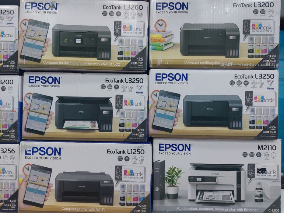 Mega aksiya Принтер Canon Epson Garantiya 1 yil dastavka