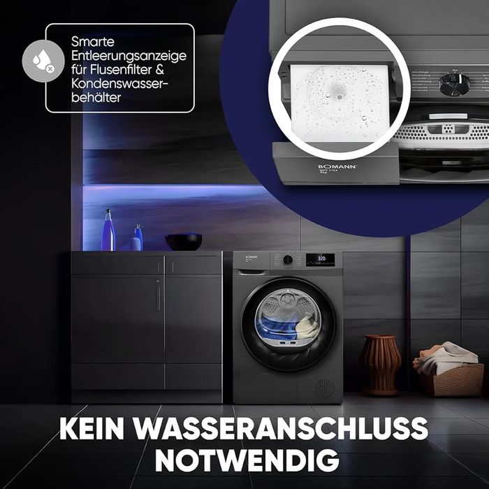 Нова сушилня с термопомпа Bomann WPT 7154