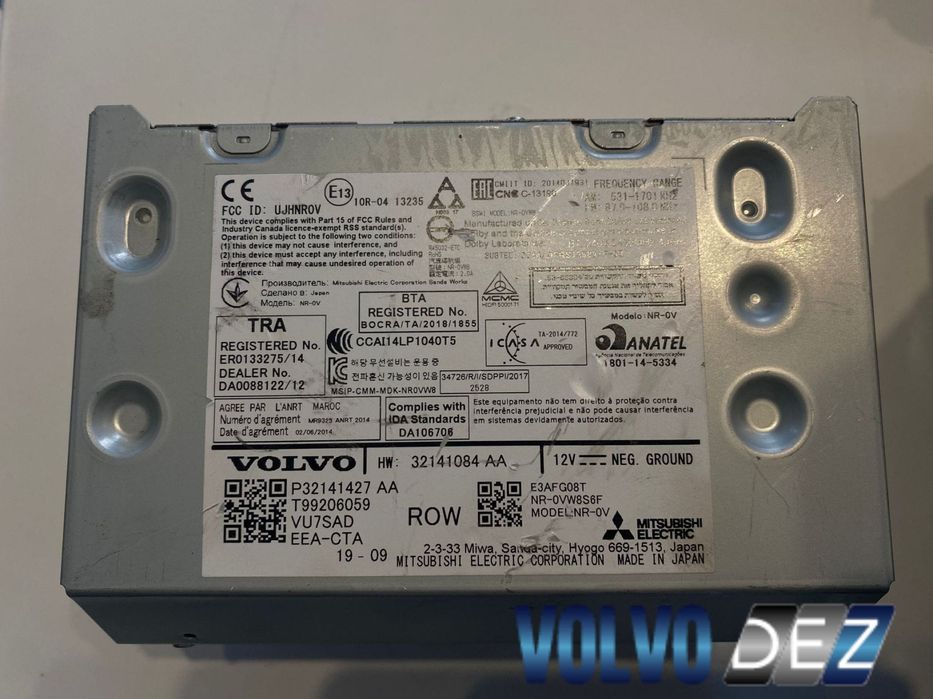 Modul audio CD player GPS  VOLVO V90 S90 XC90 V60 V60CC XC40 32141427