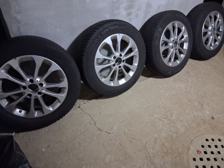 Roți  Originale Mercedes + Anvelope Michelin -  215 / 60 / 17