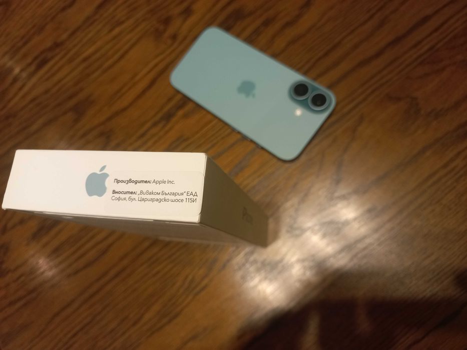 IPhone 16, Teal, 128 GB