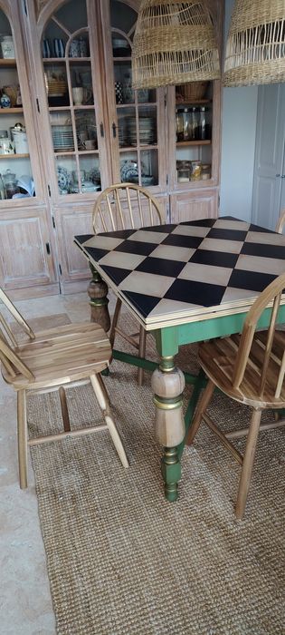 Masa lemn extensibila