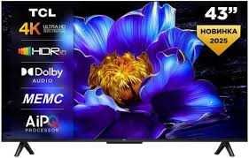 Телевизор TCL 43S5K/ QLED/ HDR10/ Google TV/ Оптом и в розницу
