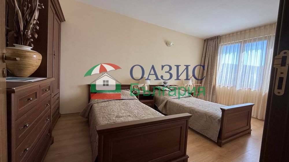 Апартамент с 2 спални и гледка към морето в "Relax Holiday Complex & SPA", Слънчев бряг, 89 кв.м,