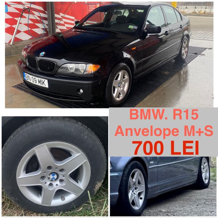 Vând seturi de 4x Jante echipate cu anvelope pentru MERCEDES și BMW