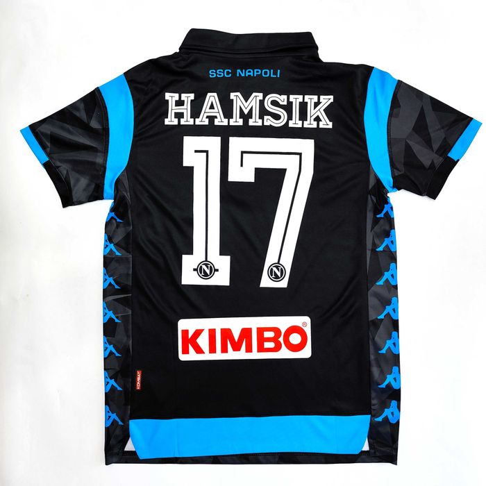 SSC Napoli 2018 19 Kappa Away Kit - Marek Hamsik
