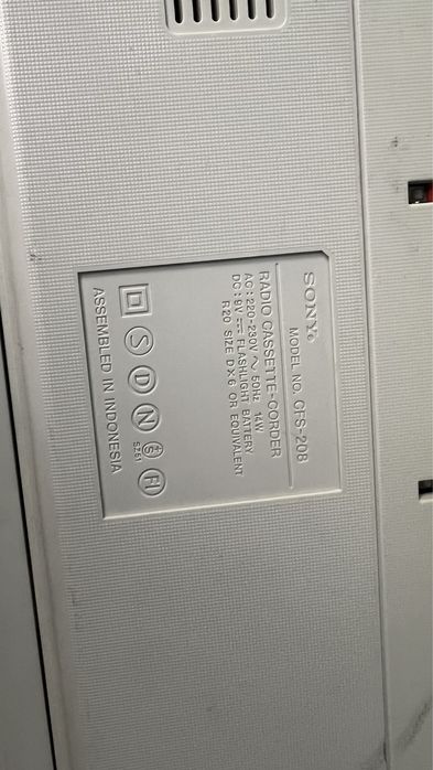 Радио касетофон Sony CFS-208