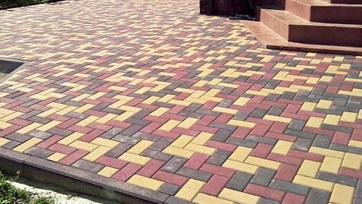 Укладка брусчатки