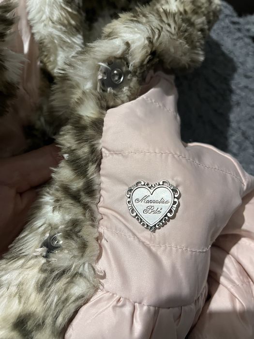 Monnalisa Spa bebe geaca reversibila cu pluga 12 m